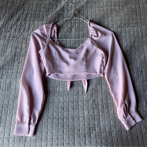 Crop top blouse - Picture 4 of 6